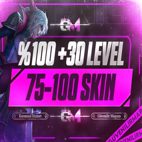 League of Legends +30 Level 75-100 Skin